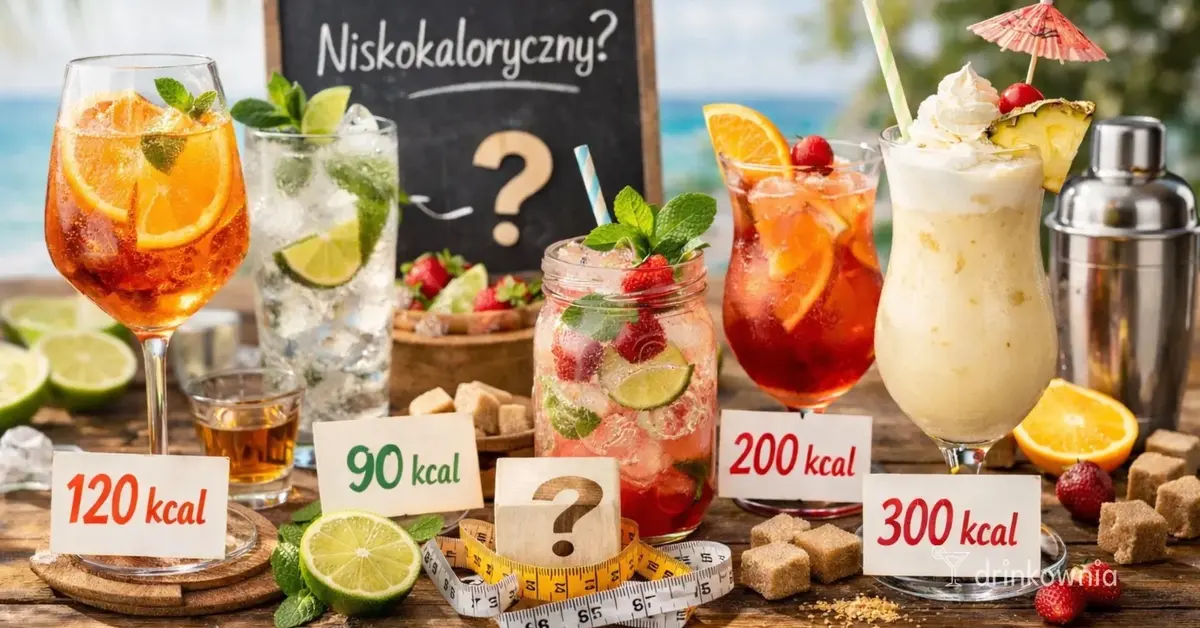 drinki z oznaczoną kalorycznością – ile kalorii ma alkohol i popularne koktajle